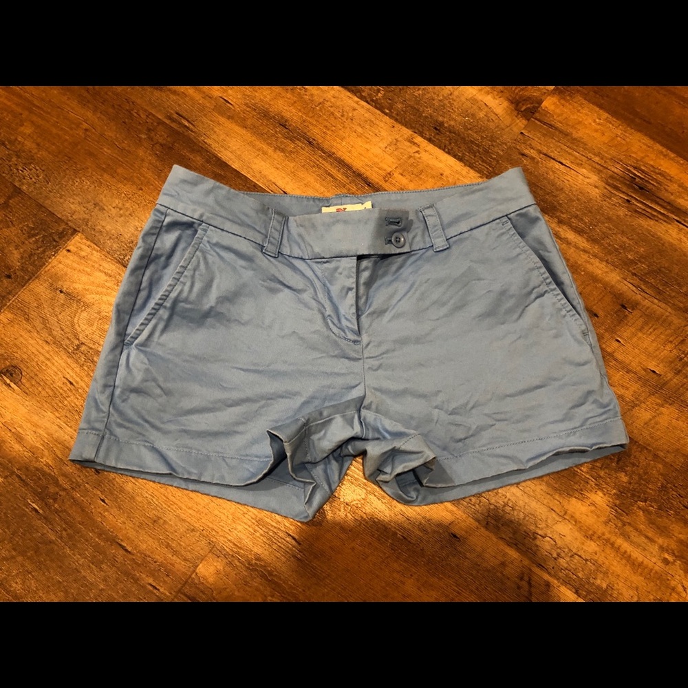 Blue shorts